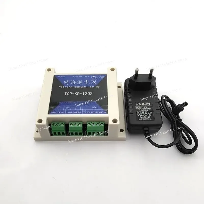 2CH Ethernet IP Network Relay Module 10A TCP Modbus Remote Control Switch for Smart Home Industrial Automation view 5