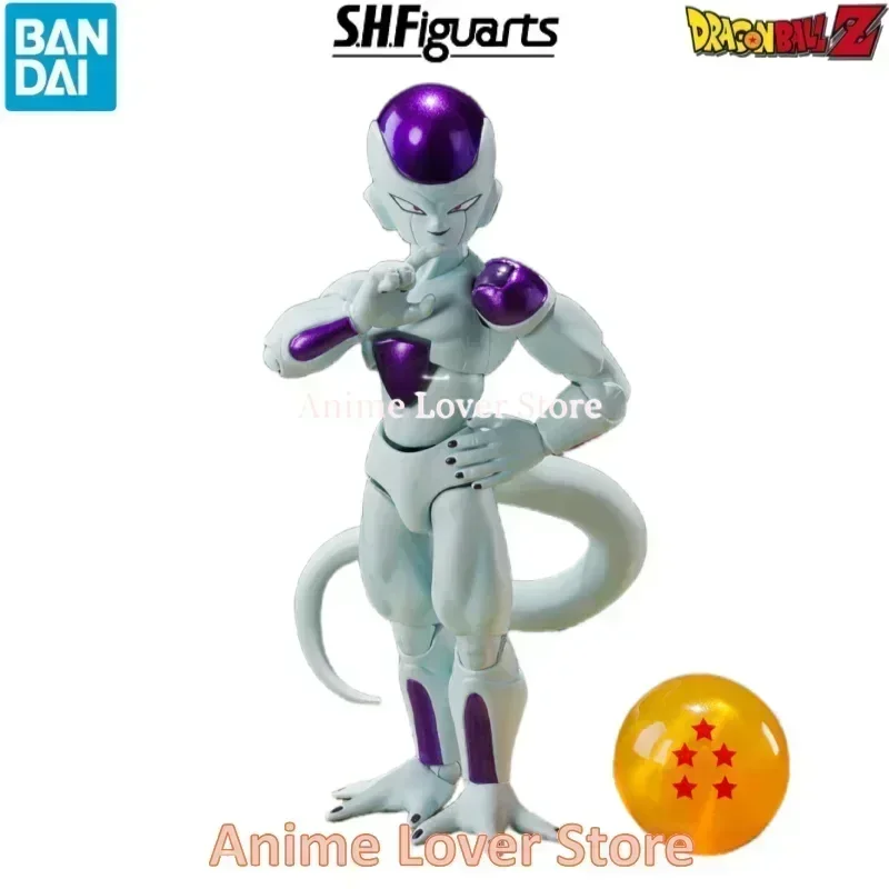 100%Original Bandai SHFiguarts SHF Dragon Ball Z Frieza The Fourth Form Mecha Frieza Dragon Ball Super Freeza Anime Figures Toy