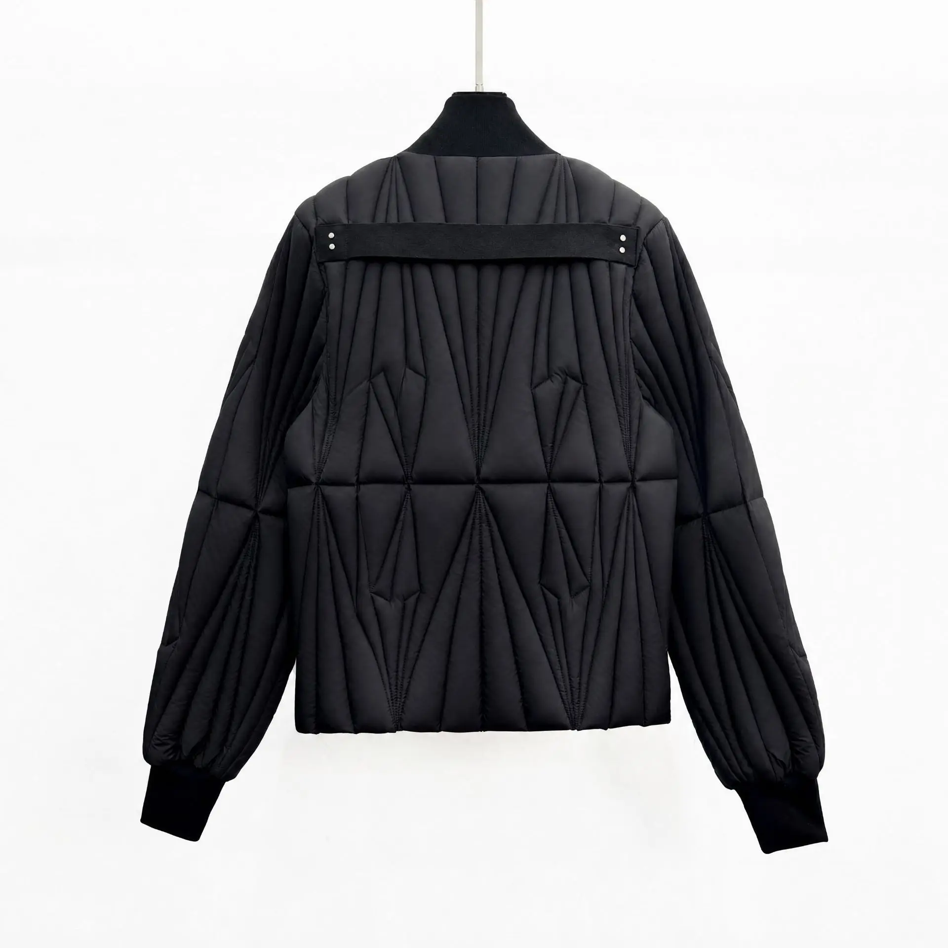 High Street Down Jacket Men's Autumn and Winter New Daily Commuting Casual Versatile Stand Up Collar Zipper Cardigan Jackets