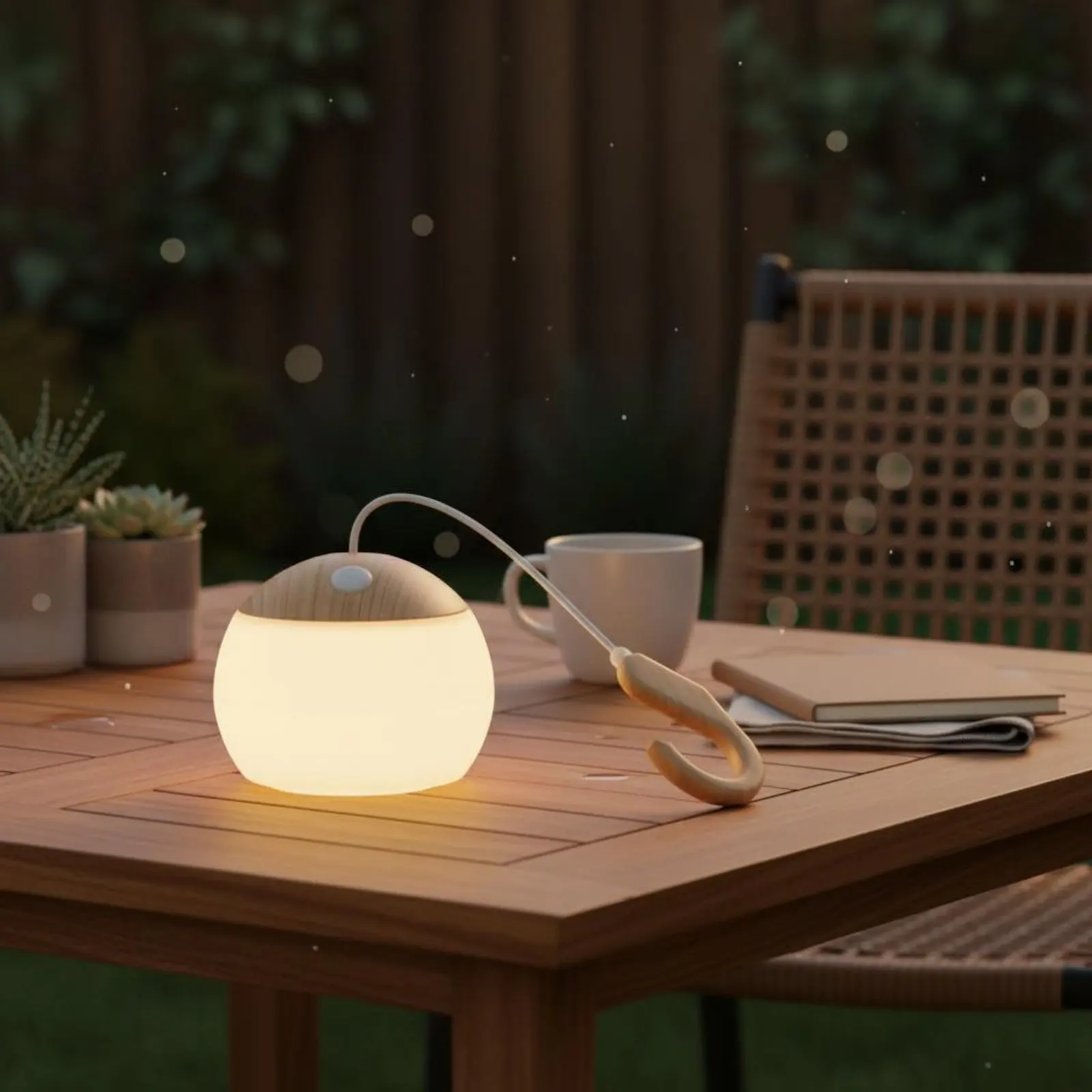 Rechargeable Camp Lantern Long Battery Life Tent Ambient Light Hanging Lantern Portable Waterproof Camping Light for Campers view 2