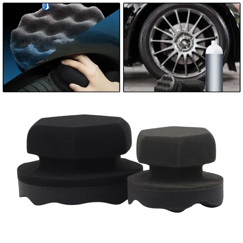 Auto Tire Contour Dressing Pad – S/L Gloss Shine Polishing Sponge For Paints's Waxing, Polishing NEW