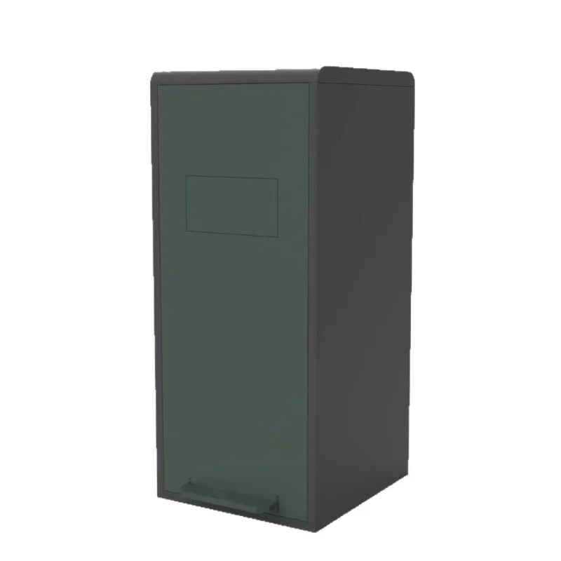 Smart trash can Outdoor solar trash can Photovoltaic compressed stainless steel Multi-classification removable