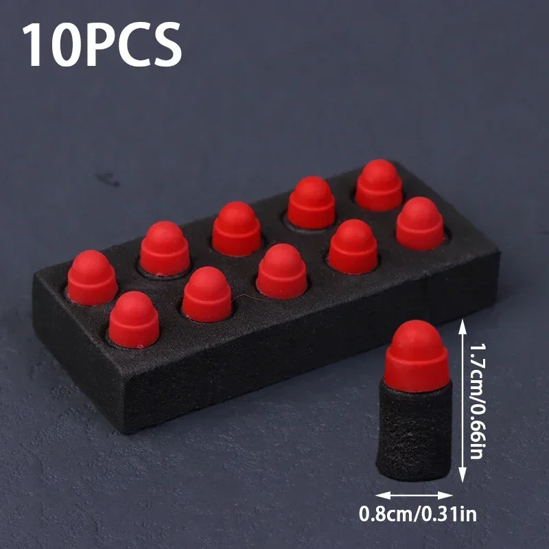 New Soft Bullet For Paintball/M1911/UPS/Desert Eagle Toy Gun 7mm Small Soft Bullet Cartridge Clip Accessories For Ejection Gun