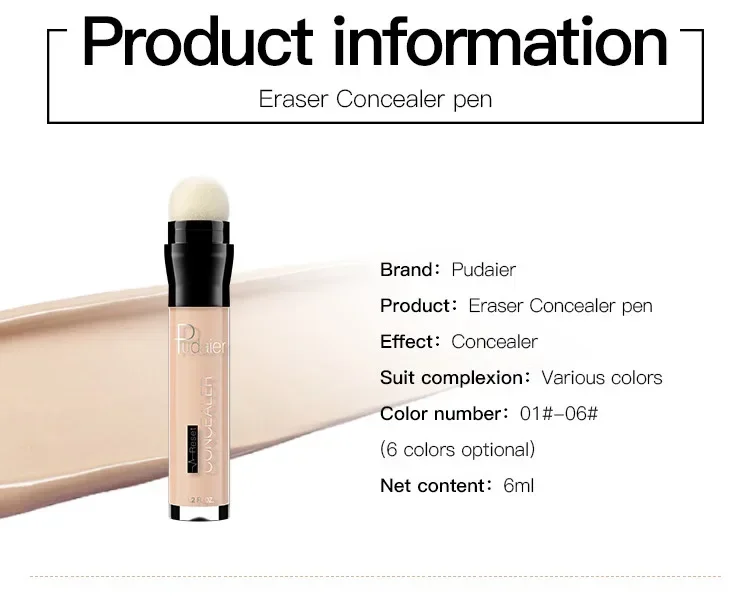 High Quality Nude Face Eye Outline lip Concealer Stick Makeup Contour Concealer Full Coverage Oil Control Brighten Skin Cosmetic