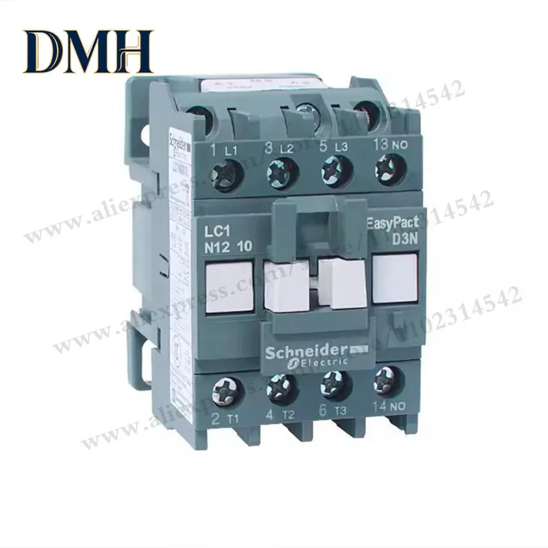 Dmh .Original LC1N1210 AC Contactor 12A A Normally Open AC24V/36V/48V/110V/220V/380V