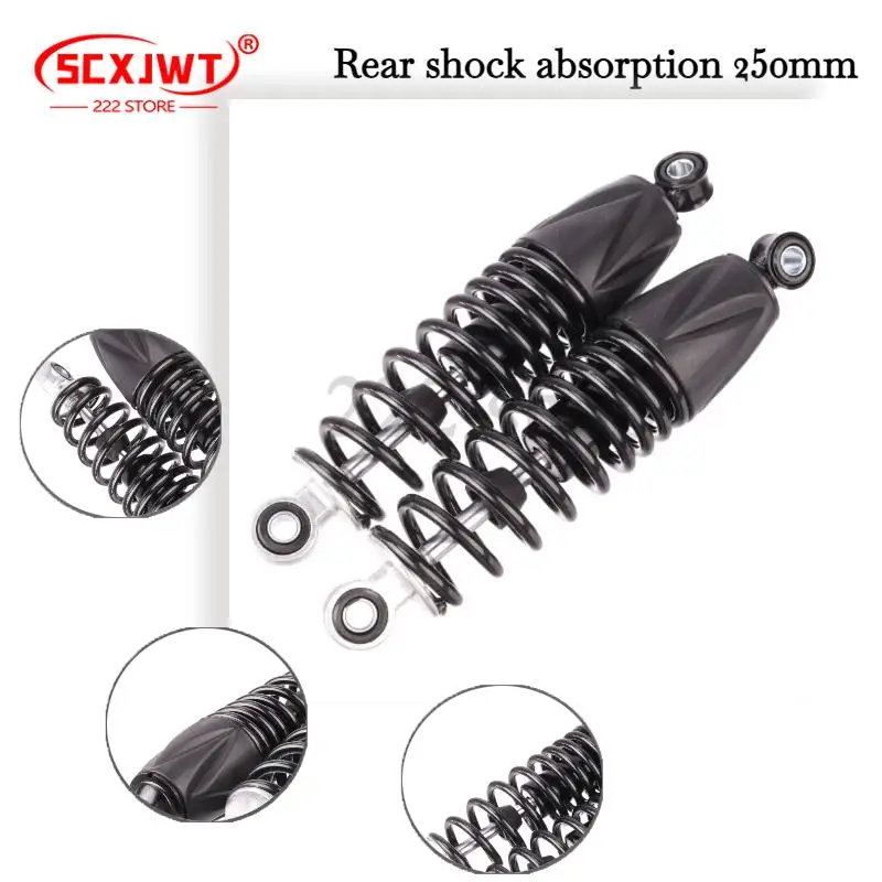 

Modified electric vehicle scooter shock absorber hydraulic bold spring shock absorber universal accessories