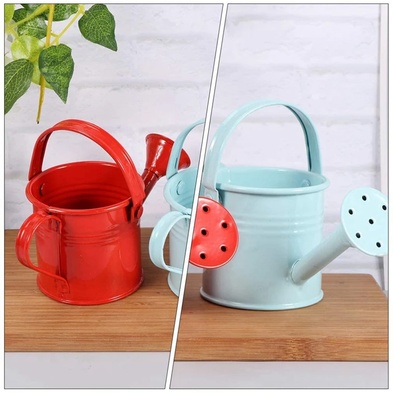 4Pcs Watering Can With Nozzle And Handle For Children Indoor Plants Watering Bucket For Garden Indoor And Outdoor Plants