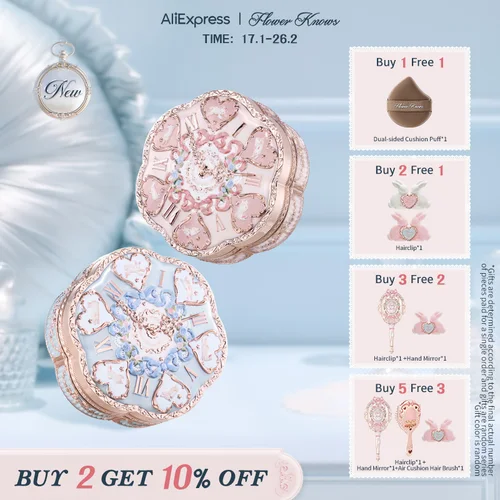 [NUEVO] Base de Maquillaje en Crema Flower Knows Bunny Garden Collection