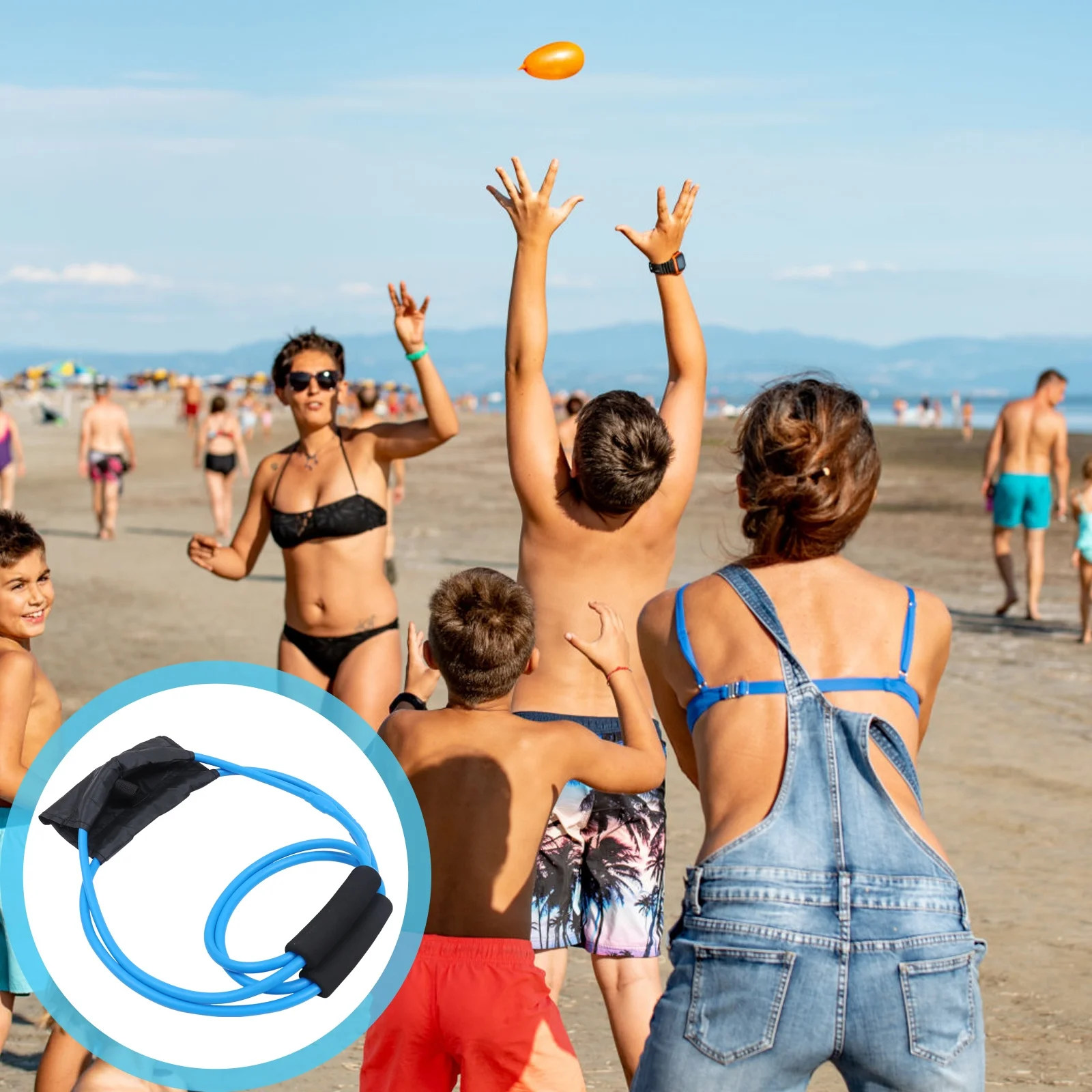 

Water Balloon Launcher Outdoor Summer Game Balloon Shooter for Kids Adults Backyard Beach Fun Water Balloons Game Toy