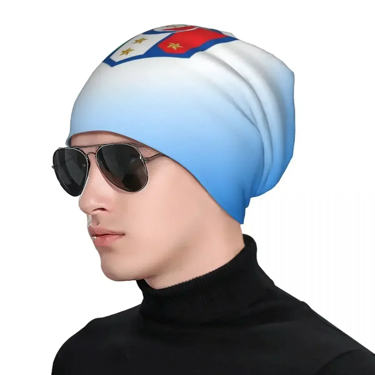 Stars Soccer Football Legends Figc Warm Knitted Cap Hip Hop Bonnet Hat Autumn Winter Beanies Hats for Men Women Adult image 5
