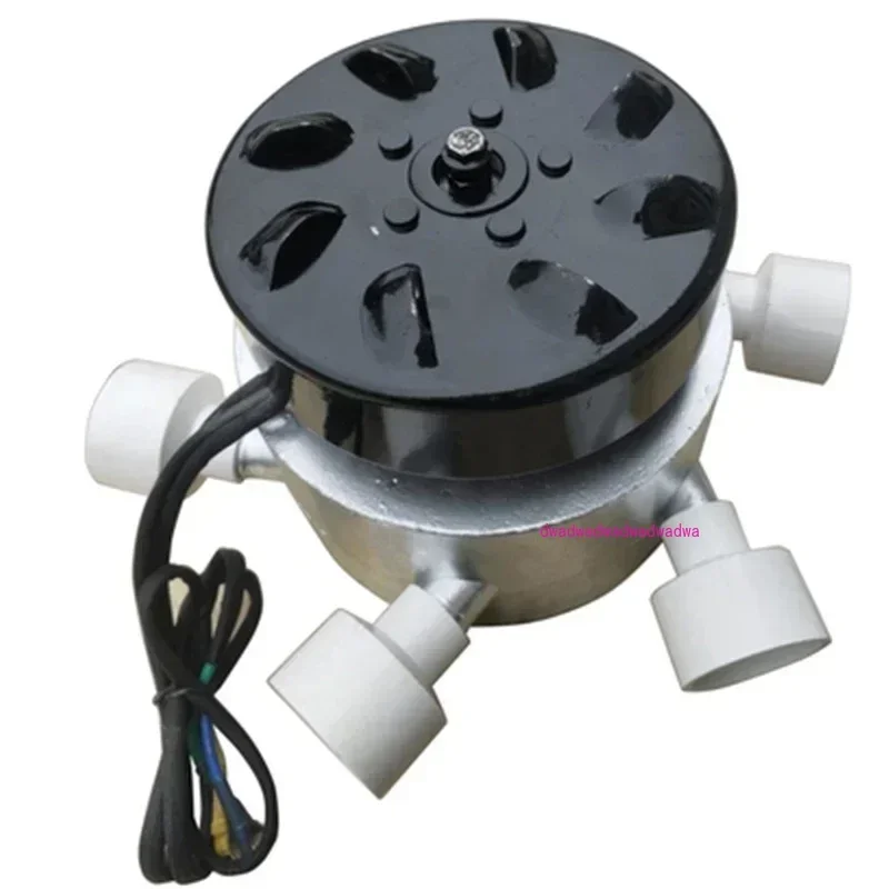 3 KW Hydropower Generator Stainless Steel  Miniature  Mechanical Water Turbine With Six Tubes Portable Power Equipment  AC 220 V