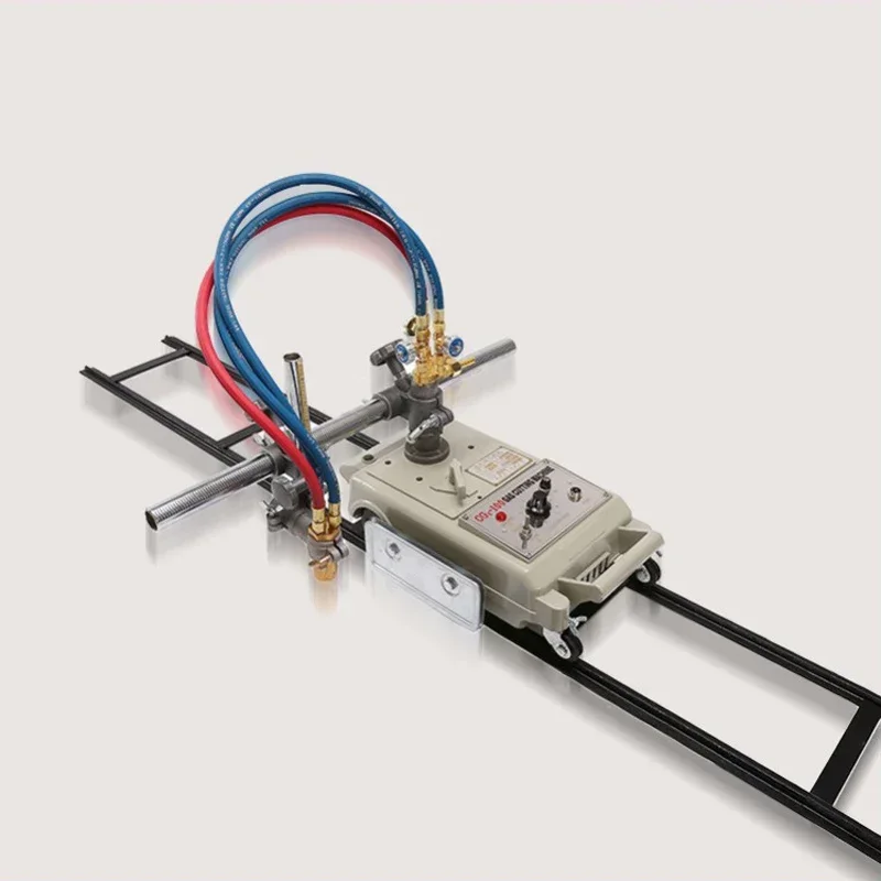 Semi-automatic flame cutting machine, straight-line trolley steel round wind machine CG1-30 improved