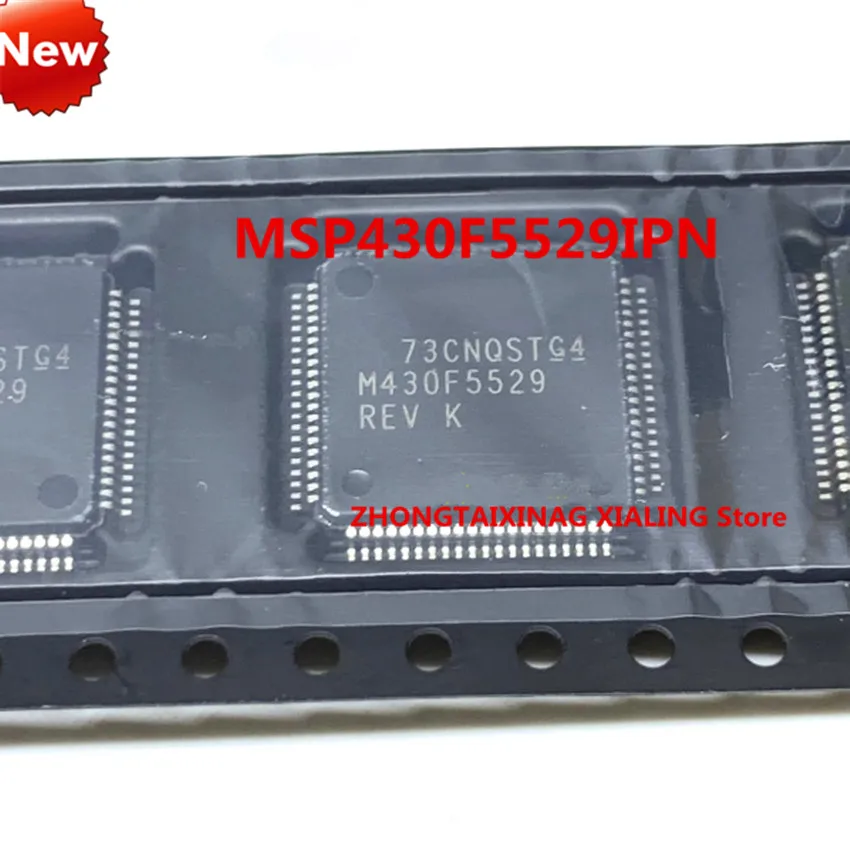 

New MSP430F5529IPN M430F5529 LQFP-80 128KB flash memory chip