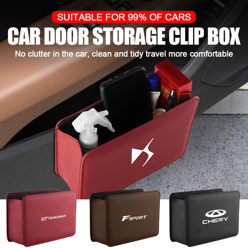 

Car Door Organizer Storage Box Container Holder Tray Auto Interior Accessories For Infiniti BMW Honda Ssangyong Land Rover Lada