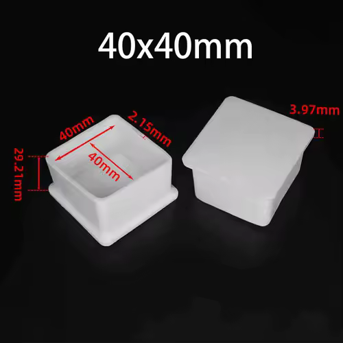 4-30Pcs PVC White Furniture Table Foot Tip Chairs Legs Pad Protector Cover Round/Square Pipe Plug Lid Tube Hole Protection Cap - Image 32