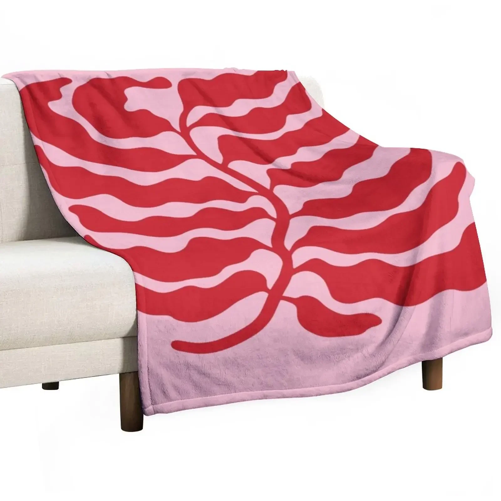 

Wild Ferns: Wine Edition Art Print Mid-Century Edition Throw Blanket Luxury St manga for winter Blankets