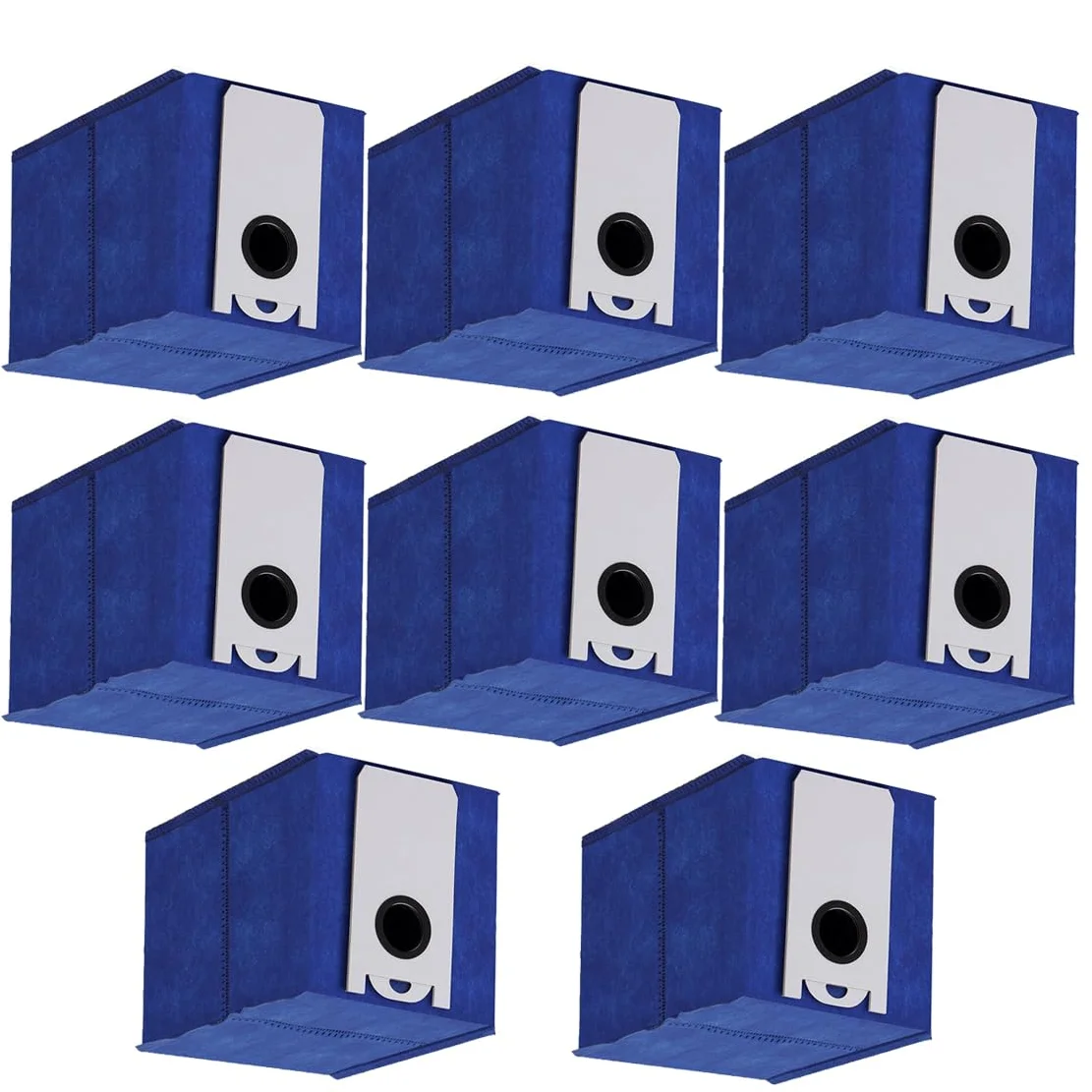 8-Pack Replacement Dust Bags for For bobsweep Self Robot Vacuum Cleaner Compatible with Self-Emptying Function
