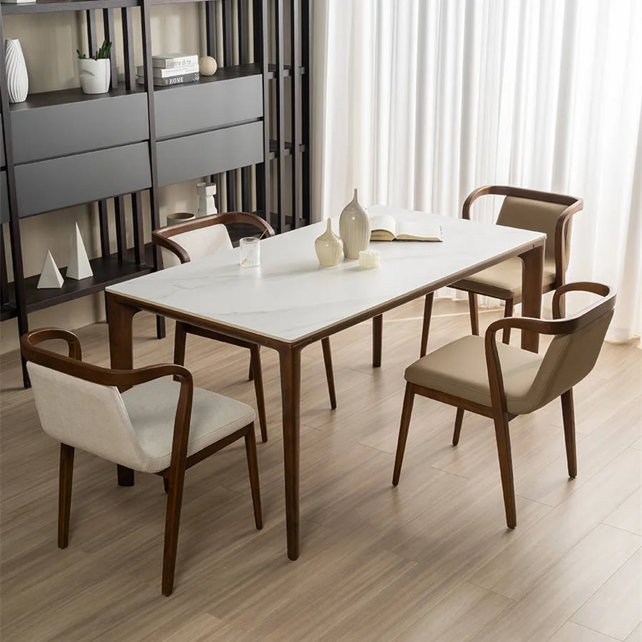 Ready for Ship Wooden Home Furniture with Soft Cushion Kitchen Dinner Dining Wood Restaurant Chair
