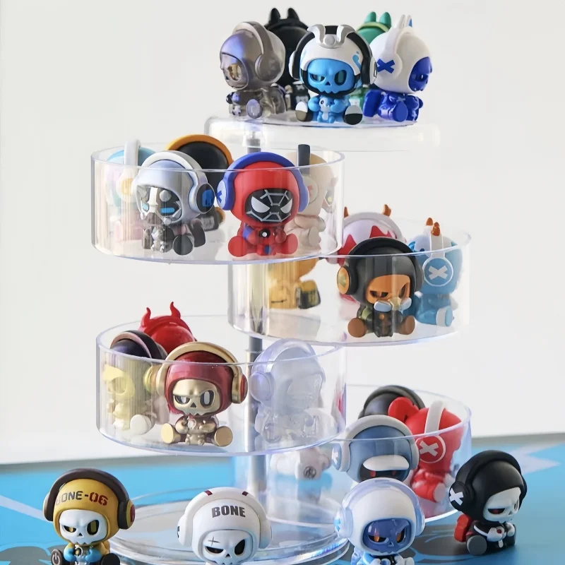 

Подлинные мини-фигурки Mr.Bone-Babybone Blind Box — уникальный дизайн скелета, модная игрушка ручной работы, идеальный подарок для мальчиков