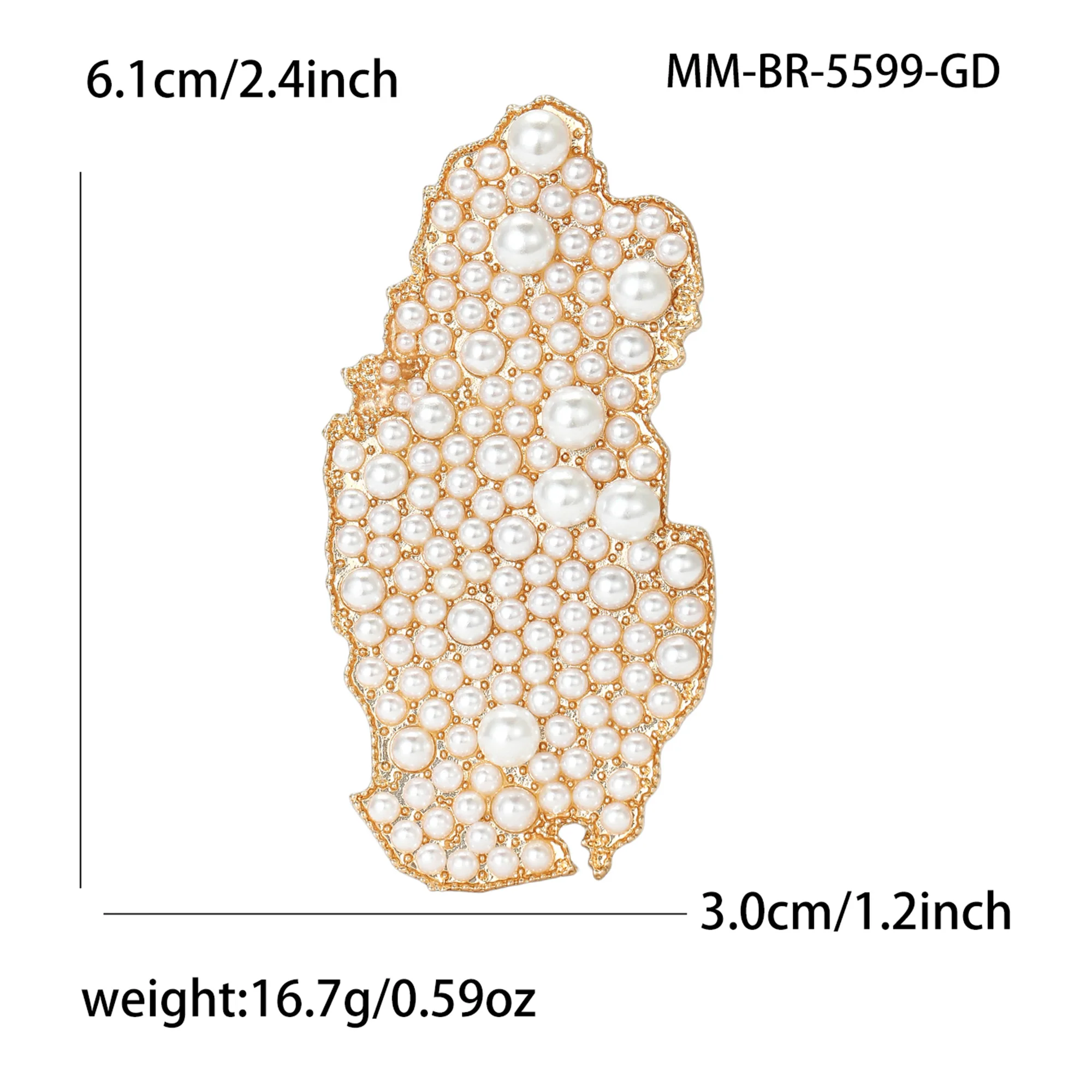 دبابيس خريطة قطر لؤلؤة فاخرة من بيوت آند بيري للنساء كقلادة وإكسسوارات مجوهرات لعطلة اليوم الوطني