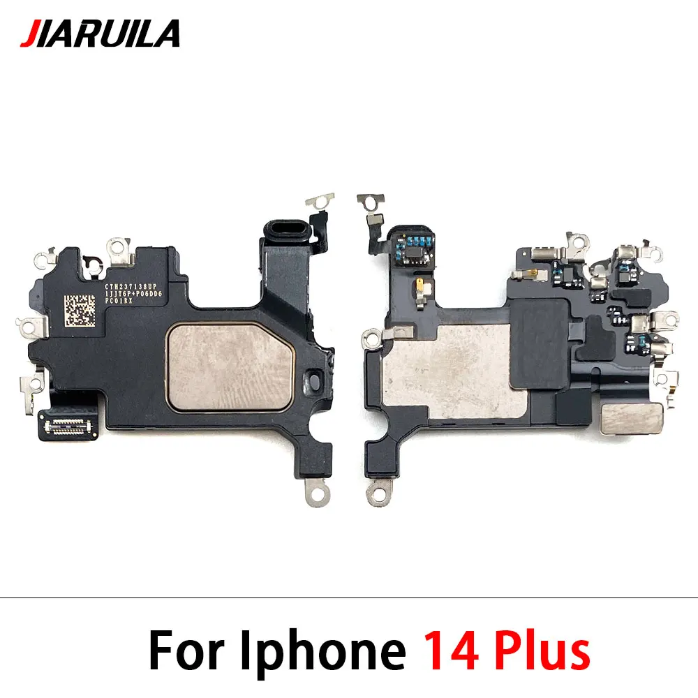 10Pcs/Lot, New Ear Speaker Earpiece Sound Flex Cable For iPhone 11 12 13 14 15 Pro Max Plus Mini Replacement Repair Parts