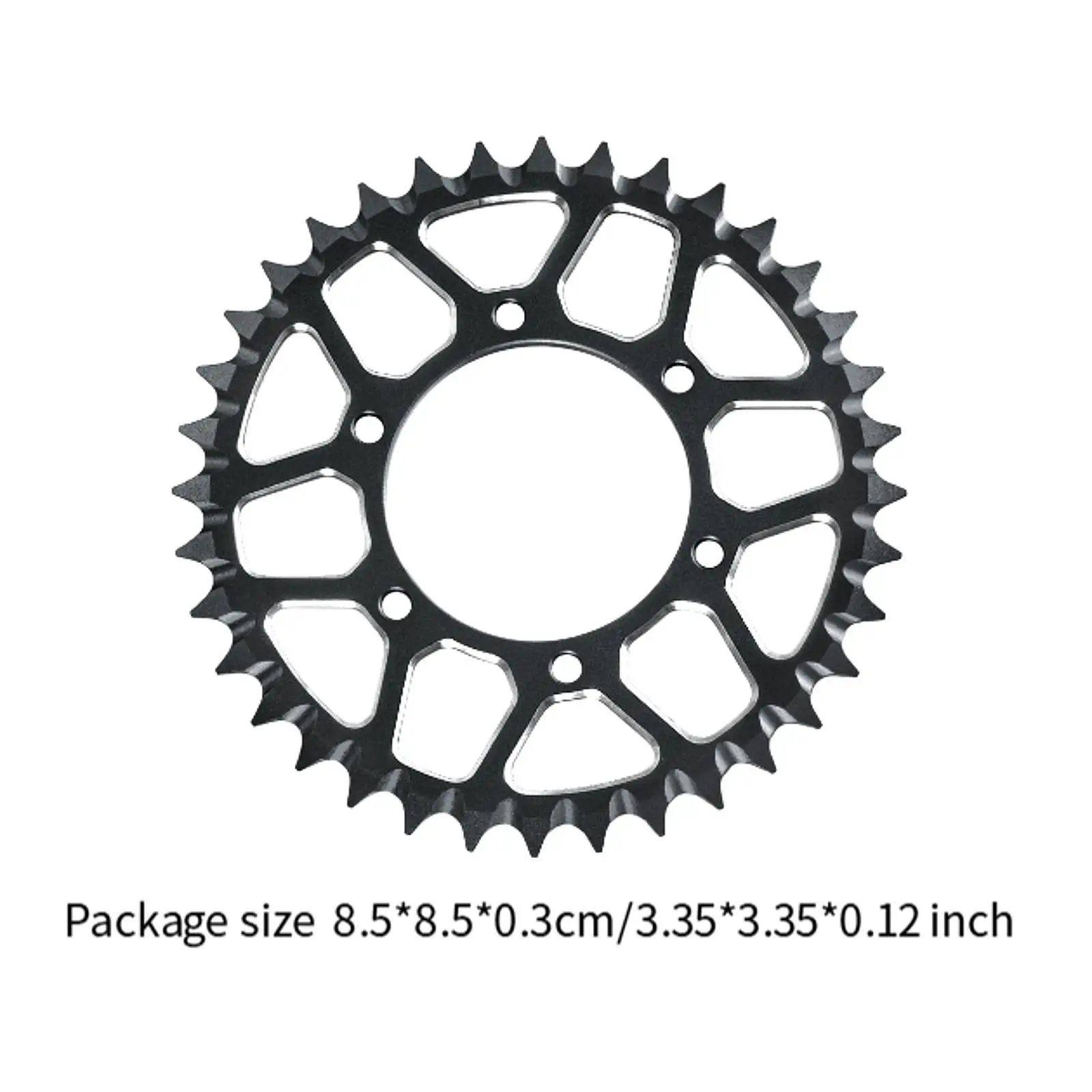Roda dentada de corrente do cubo traseiro alumínio 7075 36T 1/4 peça sobressalente para Promotos-mx