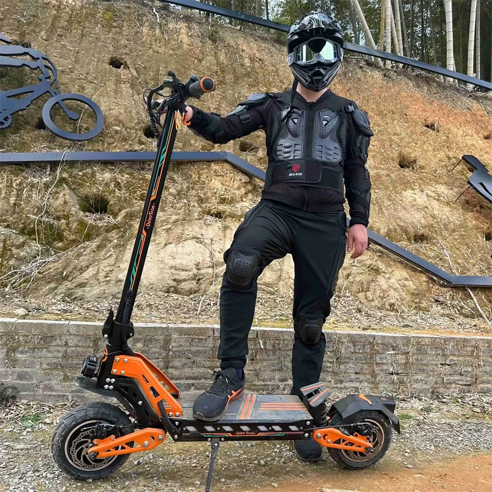 DT10 محرك مزدوج 3300w52V20.8AH سكوتر كهربائي الكبار قوية على الطرق الوعرة سكوتر كهربائي المهنية سوبر سكوتر 70kmh #1