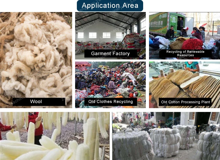 2025 Hot sell New Type Automatic Fibre Textile Cutting Machine Rag Cutter Machinery