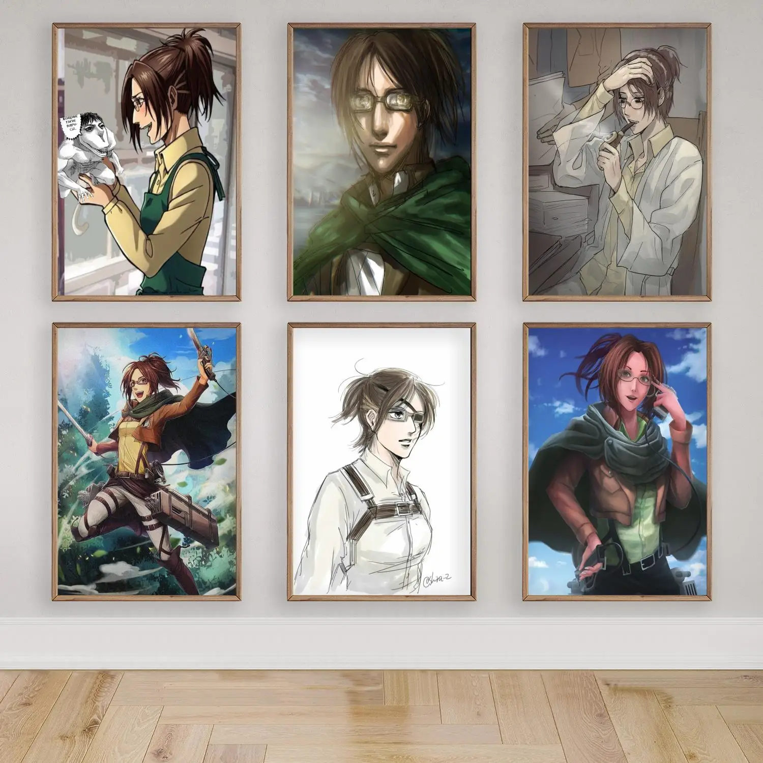 hanji zoe anime character Canvas Art Poster and Wall Art, Picture Print, Modern Family, Bedroom Decor, Posters