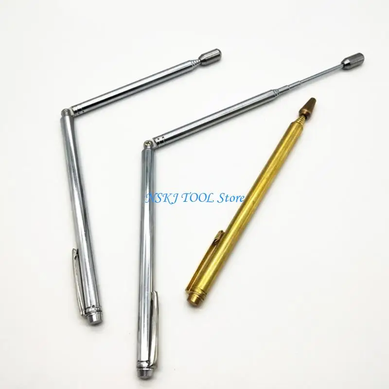 

L8RC антикварный золотой латунный измерительный прибор металлоискатель лозоходный стержень для архитектур