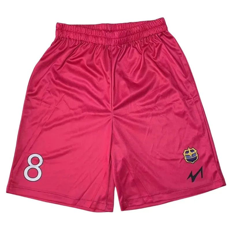 Anime Blue Lock Bachira disfraces Cosplay FC Barcha equipo camiseta de fútbol #   8 Disfraz de fiesta de Halloween de uniforme de fútbol Bachira Meguru