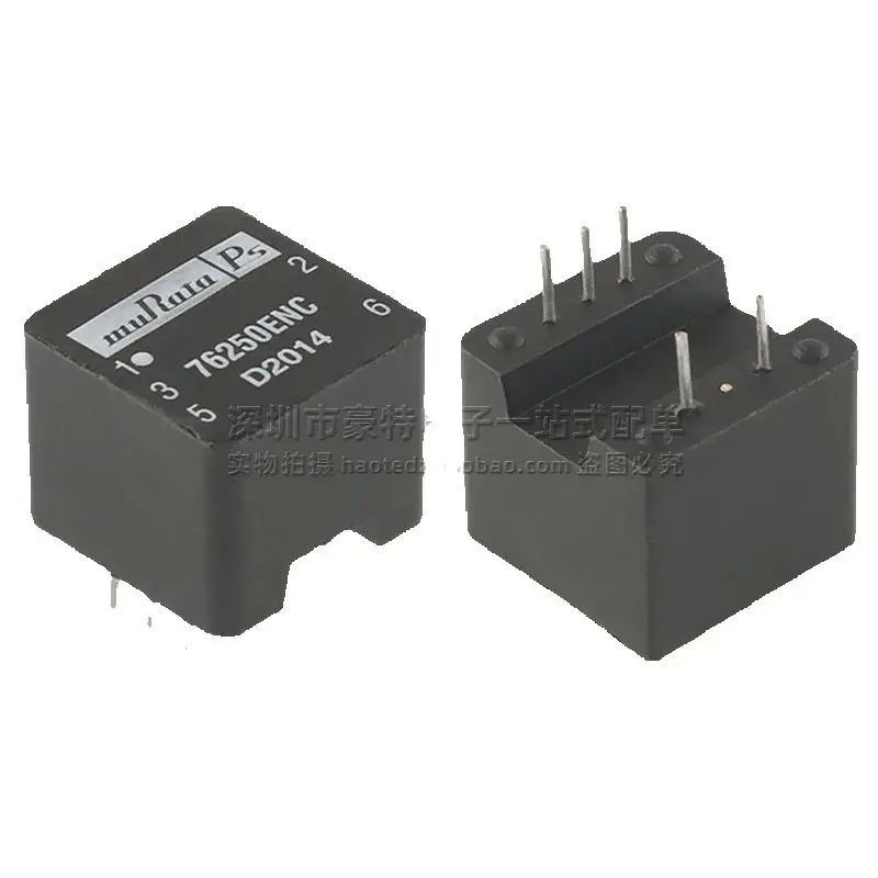 2PCS/ 76250ENC DIP5 pin imported new 2MH 1CT:1 6KV isolated pulse switching power supply transformer