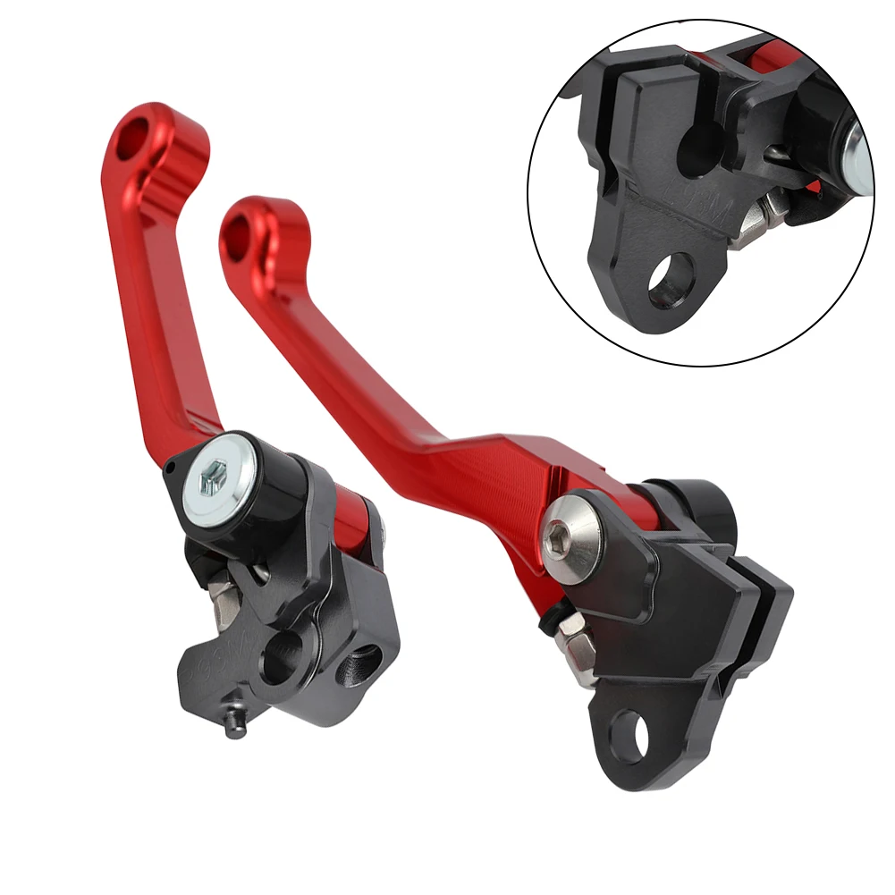 For CRF125F 2019-2025 Aftermarket Levers 6061 Aluminium Alloy Motorcycle Maintenance Easy Installation Long-lasting Finish