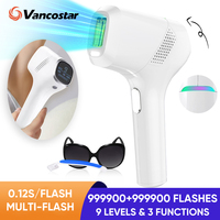 Laser Epilator 22J Permanent Painless for Facial Bikini Trimmer for Women Men Big Flash Window for Quick Safe IPL Hair Removal