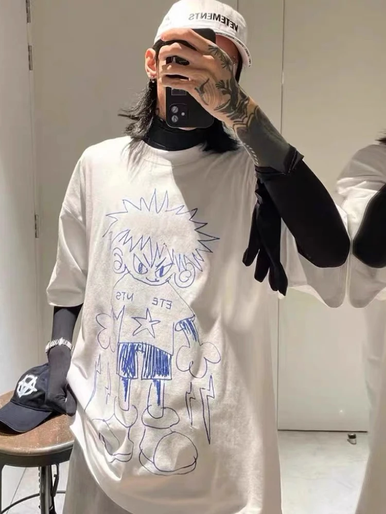 

Casual Cotton T-irt ort Sve round Ne Print aphic Boys Love Basic Versatile Youthful Trendy Sweat Absorbent Summer ...