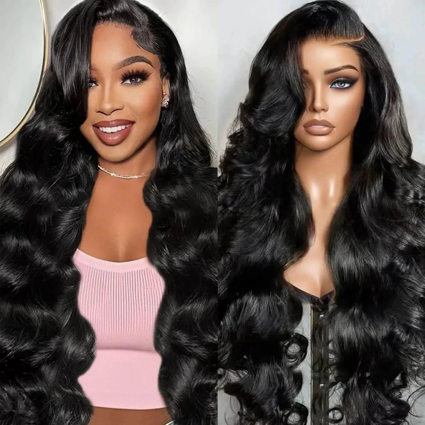

Парик из натуральных волос Body Wave с плотностью 180% 200%, 40-42 дюйма, для чернокожих женщин, 13x4 13x6 HD, бразильский кружевной фронтальный парик, предварительно прорезанный
