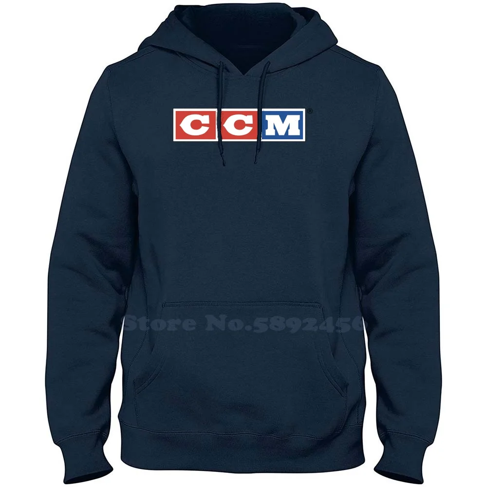 CCM Hockey Equip Casual Clothing Sweatshirt 100% Cotton Graphic Hoodie