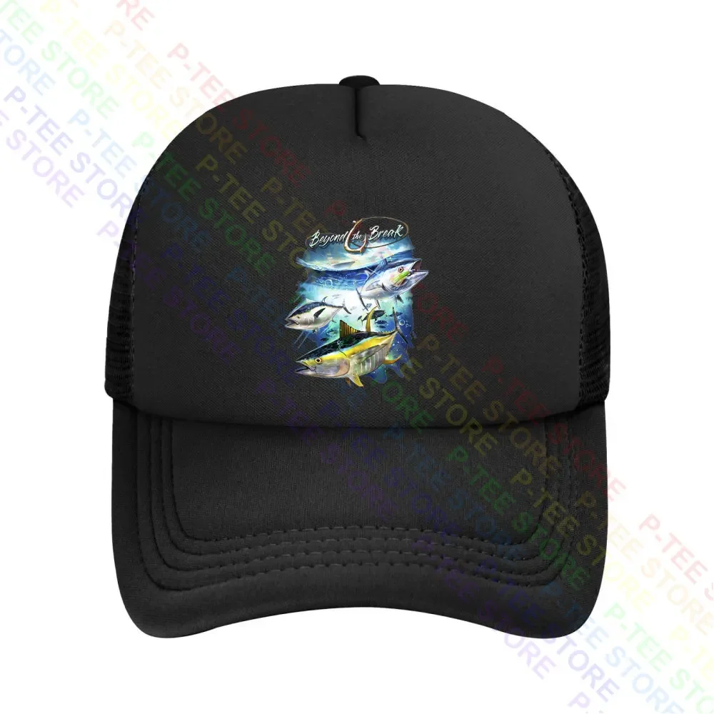 Tuna Fish Boat Boating Angler Rod Reel Off Shore Fishing Baseball Cap Snapback Caps Knitted Bucket Hat