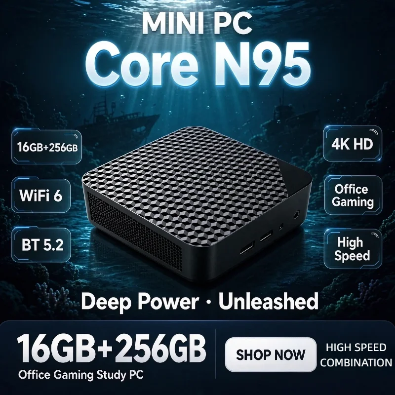 2026-intel-core-n95-mini-desktop-16gb-ram-512gb-m2-nvme-ssd-triple-4k-hdmi-wifi6-bt52-silent-fanless-small-pc-office-home-pro