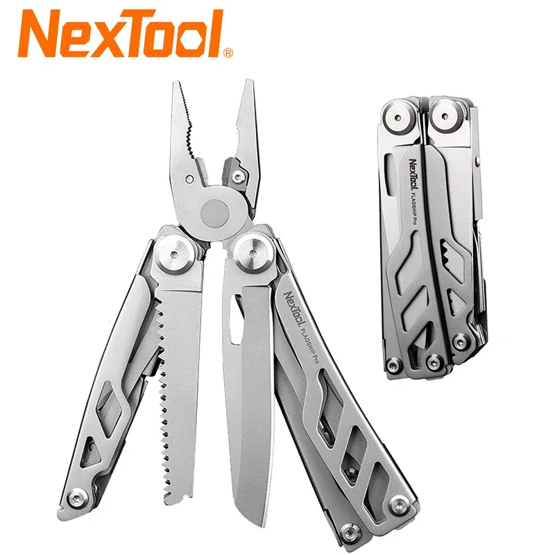 NexTool Flagship Pro 16 In 1 Multitool Multi Function Tool Folding Pliers Pocket Knife Scissors Outdoor Camping EDC Equipment