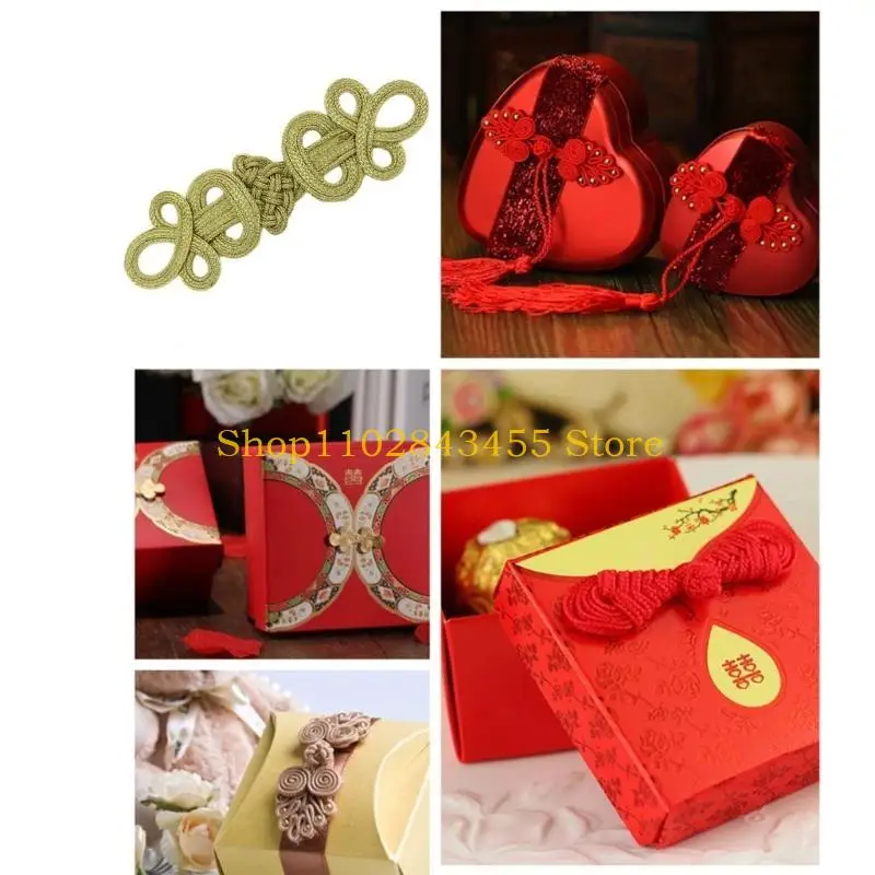 Botones rana 49MC para coser sujetadores, botones cierre Cheongsam chino para traje