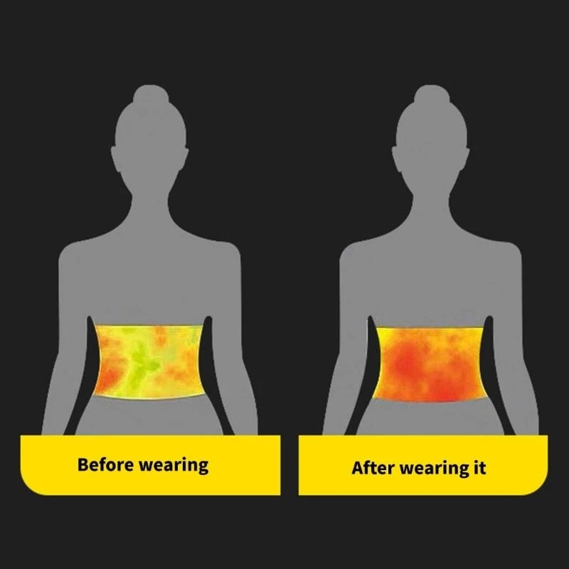 

Фитнес-пояс для повышения пота для поддержки живота с дизайном переднего кармана