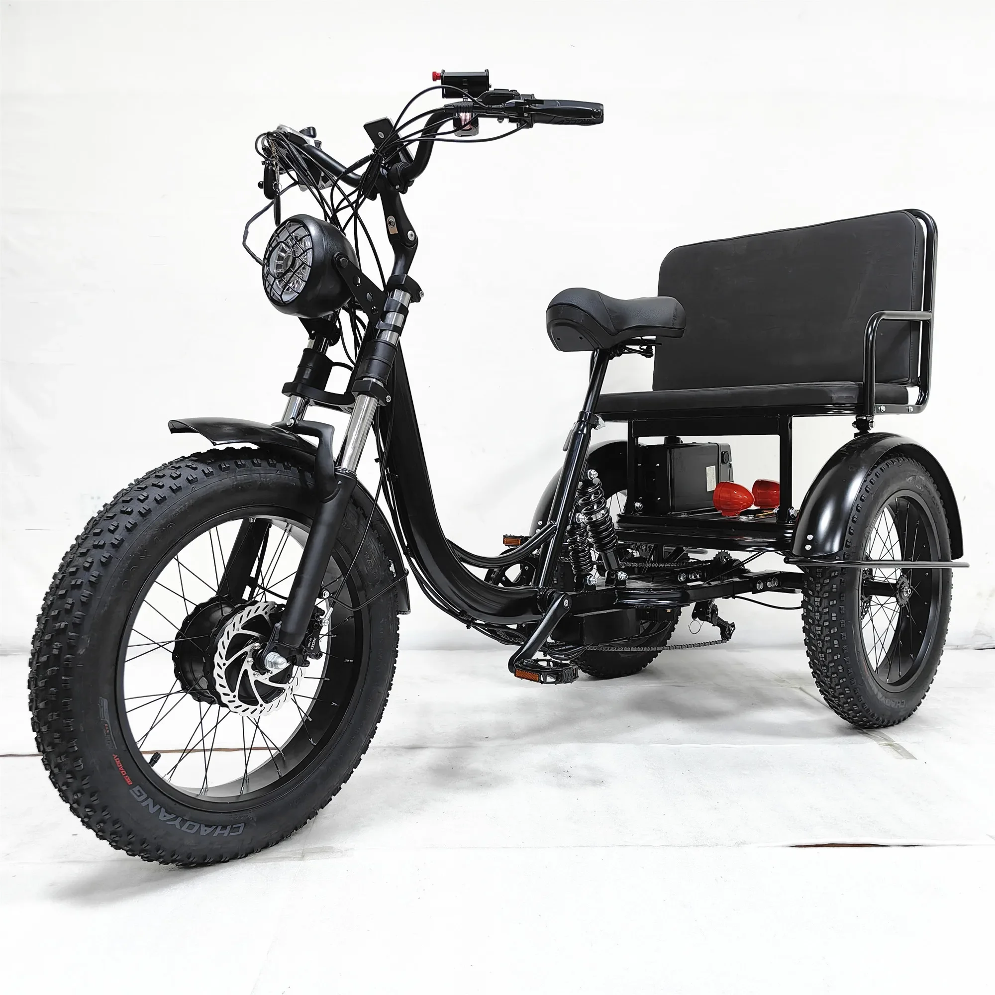 New model pedicab city bike leisure 3 wheels electric motorcycle/tricycle/trike/scooter for old people