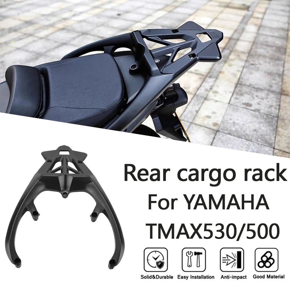 

MTKRACING Rear cargo rack For YAMAHA TMAX530 2012-2016 TMAX500 2008-2011 Motocycle Luggage Rack Top Trunk Holder Toolbox Bracket