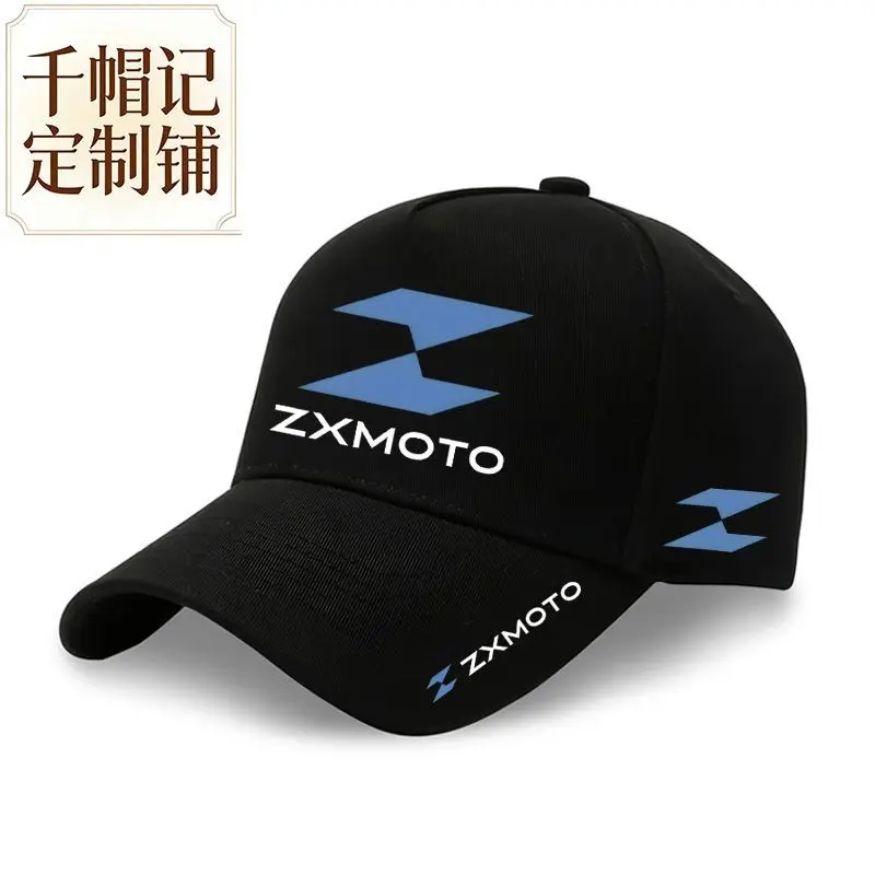 Korean Fashion Motorbike Printed Hat Custom Zhang Xue Motorcycle Style For Men Women Daily Versatile Casual Baseball Cap