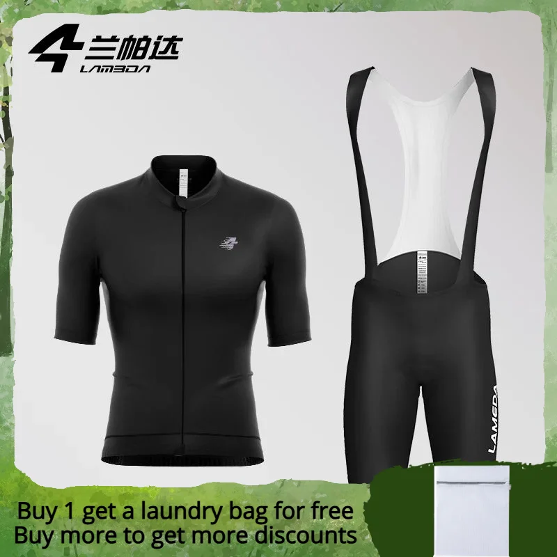 Lameda Cycling Sets Quick Drying Men's Cycling Clothing Upf50+ Cycling Jersey Men High Elasticity Men's Bicycle Clothing