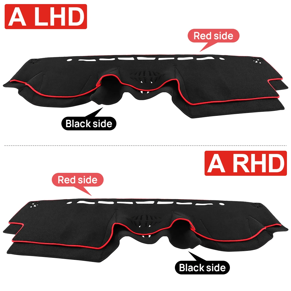 

For Toyota Land Cruiser Prado 150 FJ150 2010-2016 2017 2018 2019 2020 Car Dashboard Sun Shade Cover Mat Non-slip Pad Accessories
