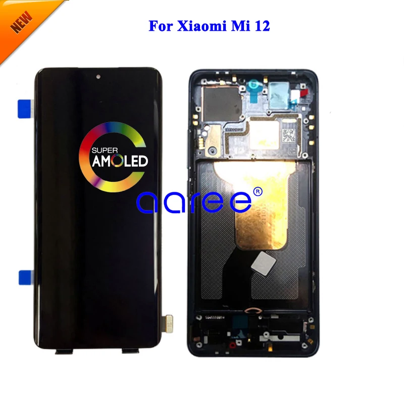 AMOLED LCD Display For Xiaomi Mi 12 LCD For Xiaomi Mi12 LCD Display LCD Screen Touch Digitizer Assembly