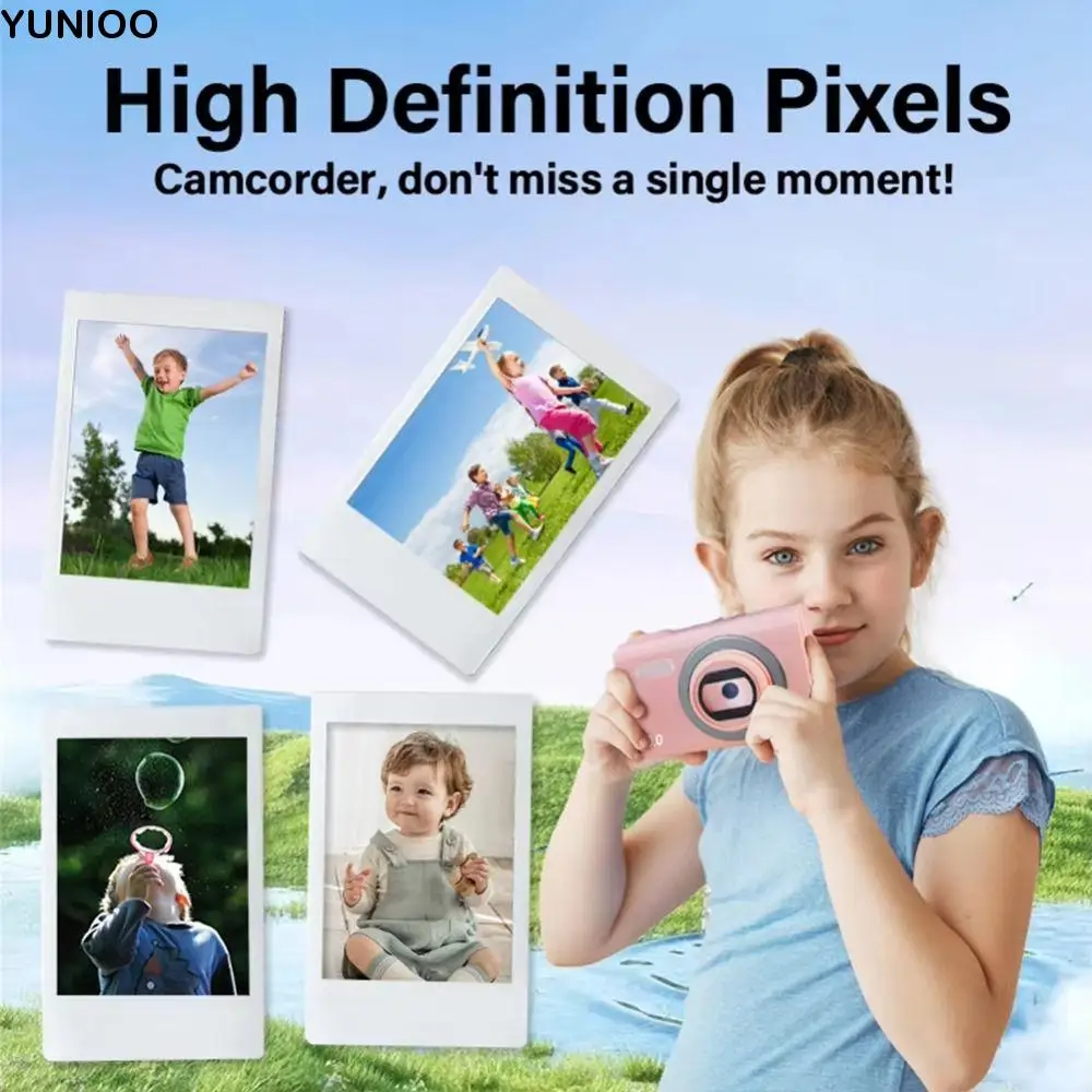 Mini Aparat Dziecięcy Zdjęcia Zabawki SLR Mały Aparat Cyfrowy Mini Selfie HD Dla Dzieci Zabawki Aparat HD Fotografia Plenerowa