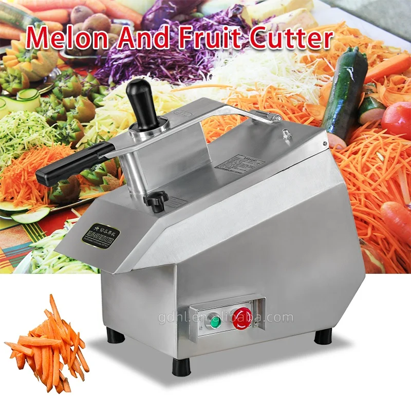 Vegetable slicer/commercial electric vegetable cutter/food processor Potato Chips Carrot Melon Dicing Cutting Machine